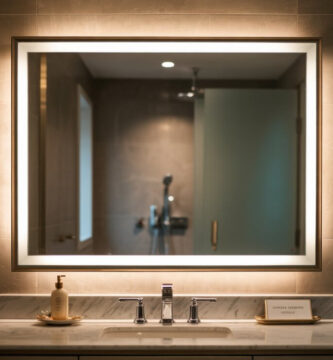 Bathroom Mirror and Lighting Ideas