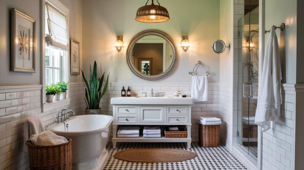 Cozy Warm Neutral Bathroom Ideas