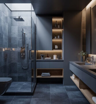 Dark Grey Bathroom Ideas