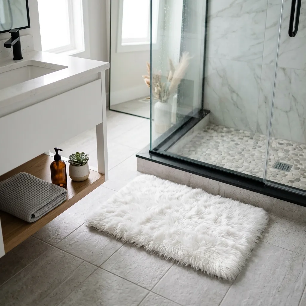 Don’t Sleep on a Plush Bath Mat