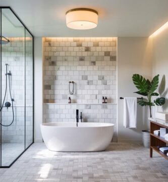 Modern Bathroom Ceiling Lighting Ideas
