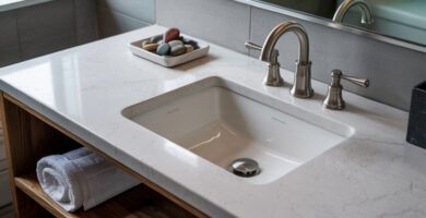 Modern Bathroom Sink Countertop Ideas