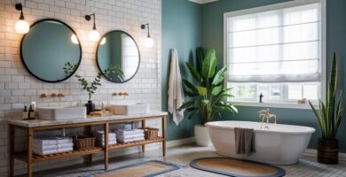 Modern Bathroom Wall Décor Ideas