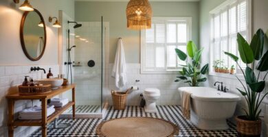 Modern Boho Bathroom Décor Ideas