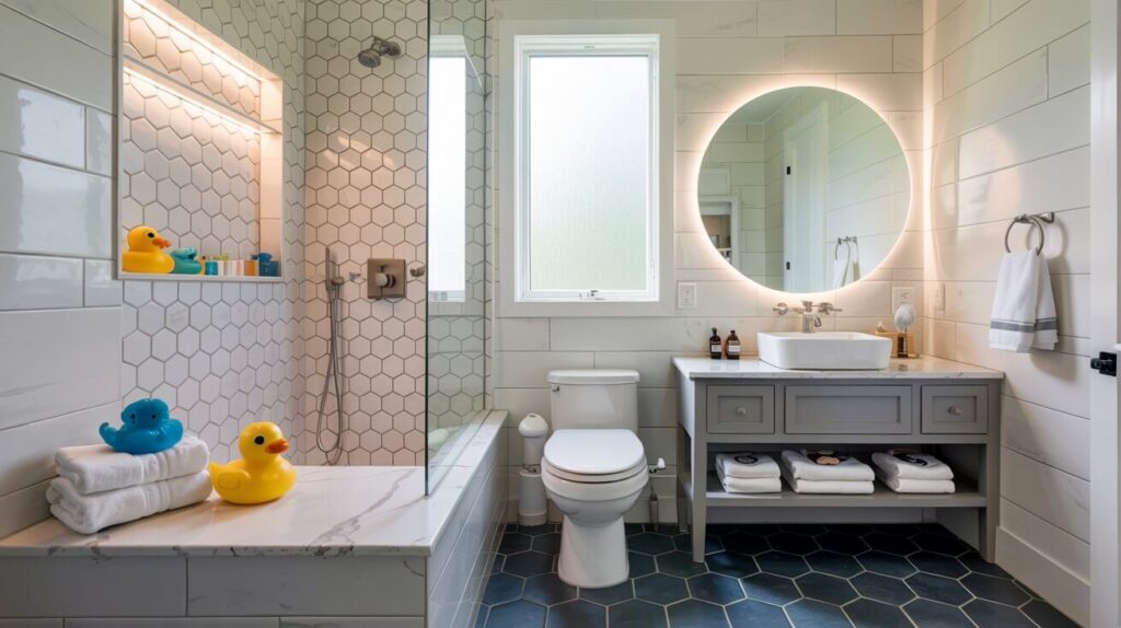 Modern Boys Bathroom Décor Ideas