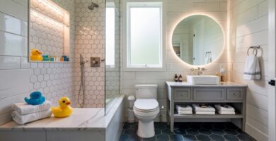 Modern Boys Bathroom Décor Ideas