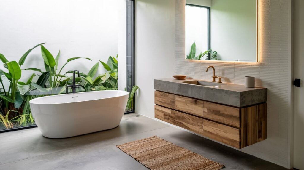 Modern Contemporary Bathroom Décor Ideas
