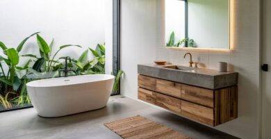 Modern Contemporary Bathroom Décor Ideas