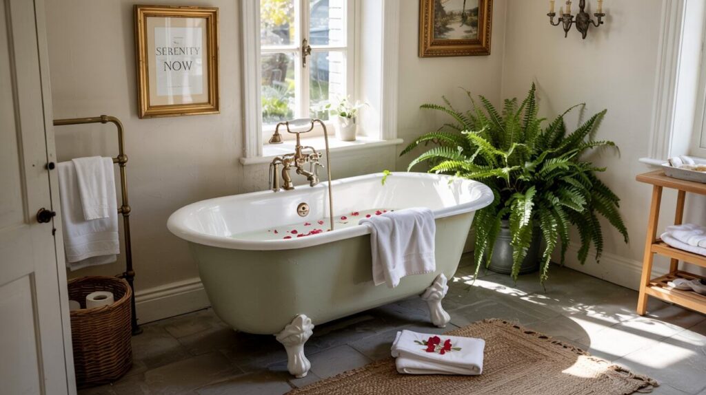 Modern English Cottage Bathroom Ideas