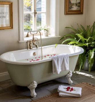 Modern English Cottage Bathroom Ideas