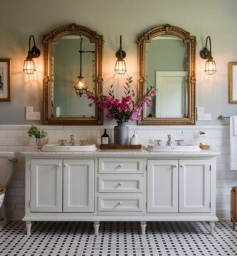 Modern French Country Bathroom Décor Ideas