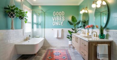 Modern Fun Bathroom Décor Ideas