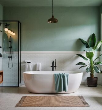 Modern Green Bathroom Décor Ideas