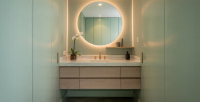 Modern Half Bathroom Décor Ideas