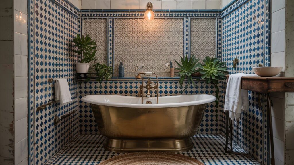 Modern Moroccan Bathroom Décor Ideas