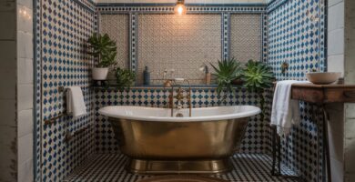 Modern Moroccan Bathroom Décor Ideas