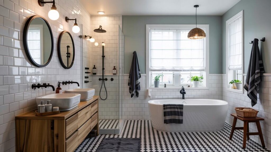 Modern Nordic Scandinavian Bathroom Style Ideas