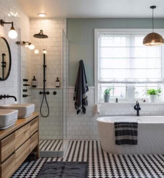 Modern Nordic Scandinavian Bathroom Style Ideas