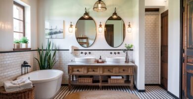 Modern Spanish Bathroom Décor Ideas