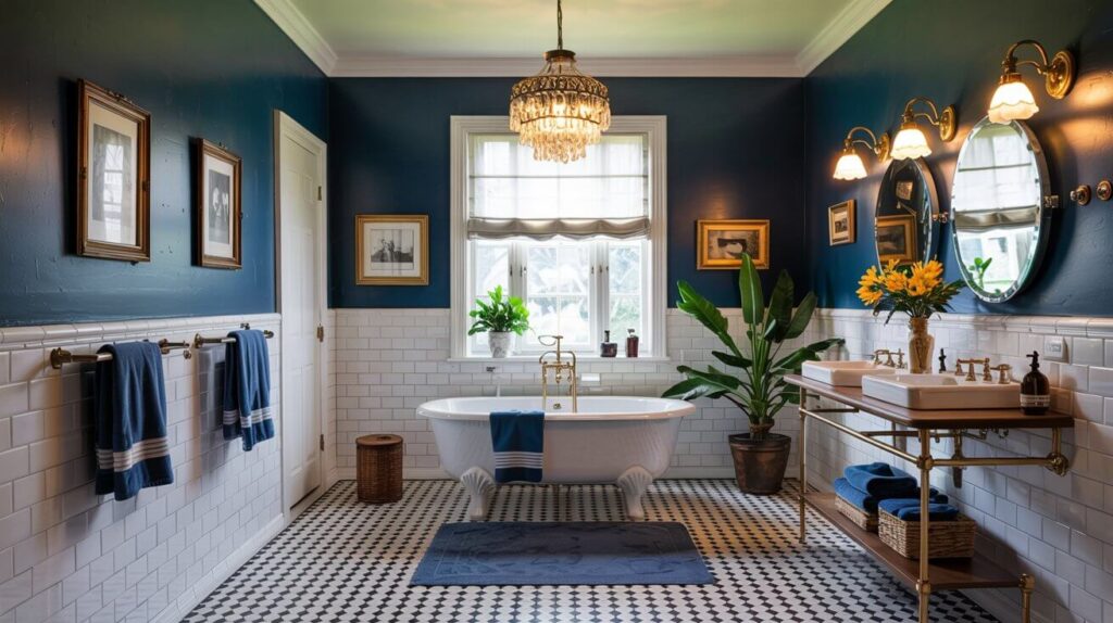Moody Vintage Bathroom Ideas
