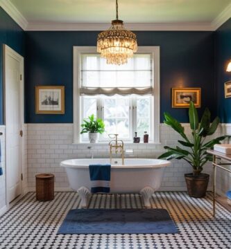 Moody Vintage Bathroom Ideas