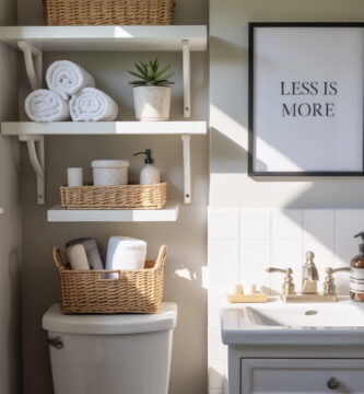 Small Bathroom Organization Ideas