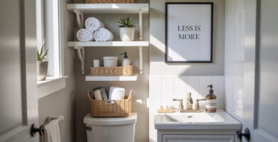 Small Bathroom Organization Ideas