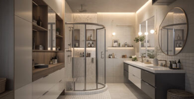 Small Bathroom Remodel with Shower Only
