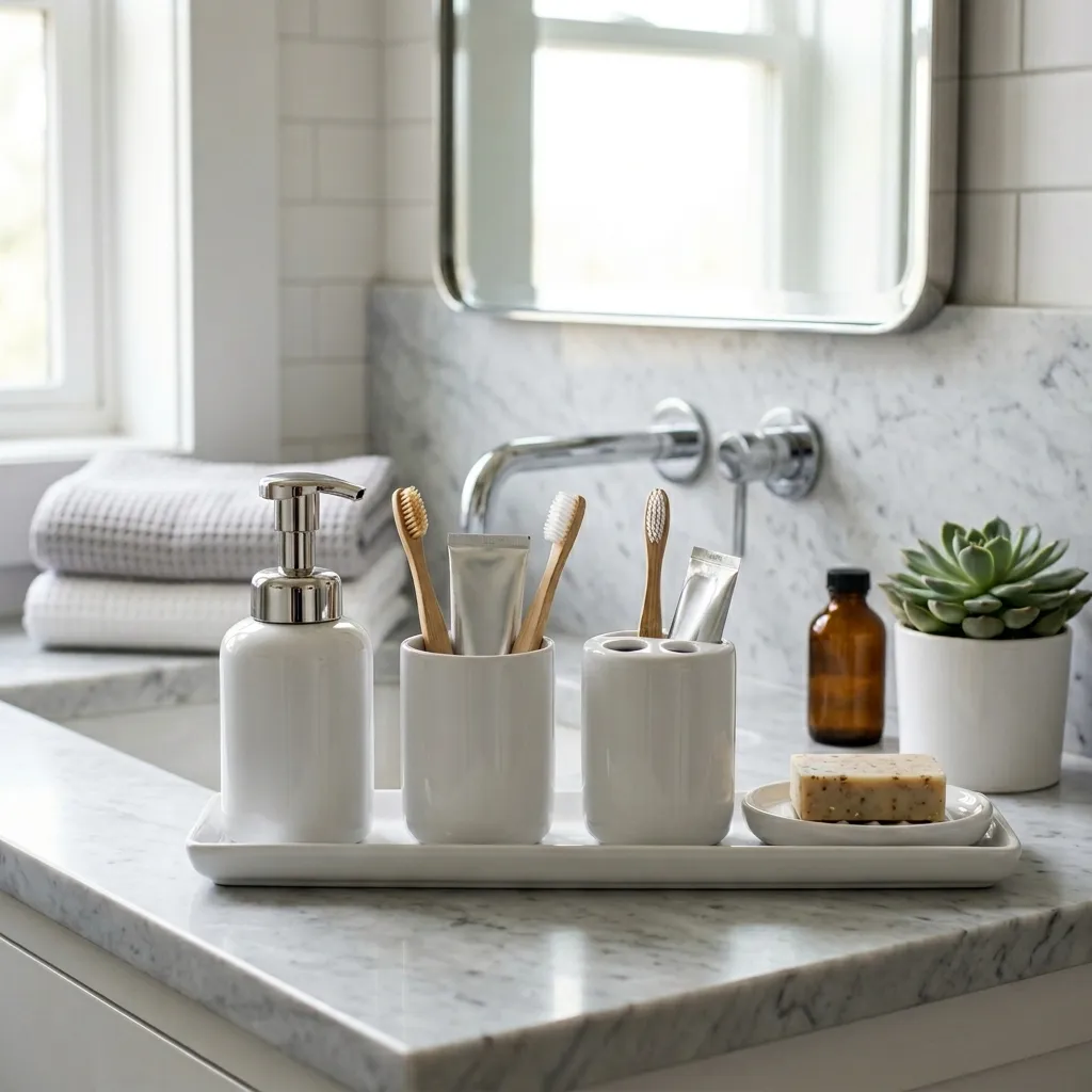 Start Strong With Chic White Accessories