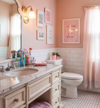 Teen Girl Bathroom Décor IdeaS