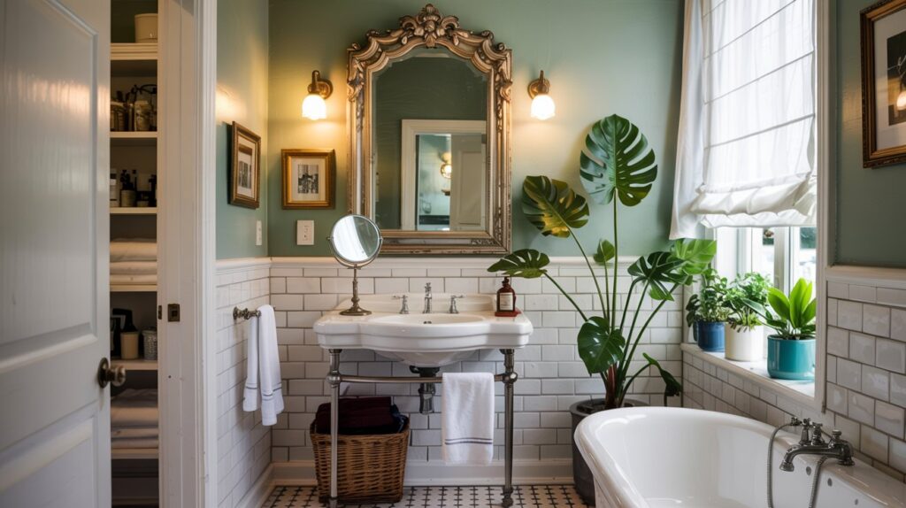 Vintage Bathroom Mirror Ideas