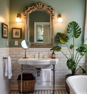 Vintage Bathroom Mirror Ideas
