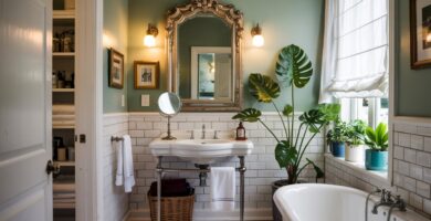 Vintage Bathroom Mirror Ideas