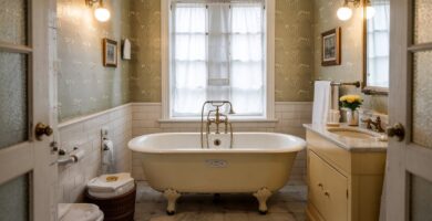 Vintage Retro Bathroom Décor Ideas