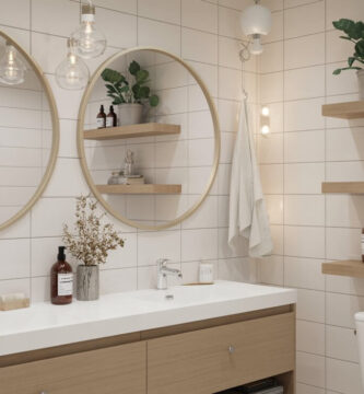Bathroom Floating Shelves Décor Ideas