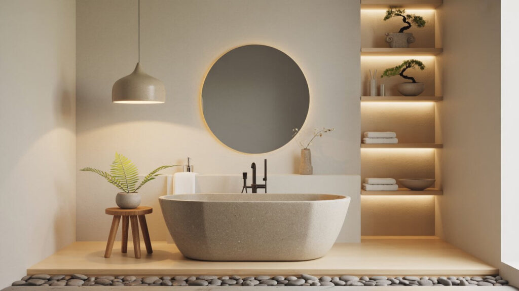 Japandi Bathroom Ideas