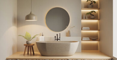 Japandi Bathroom Ideas