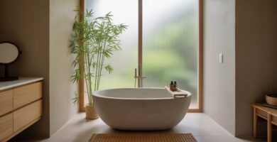 Japandi Bathroom Ideas