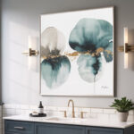 Modern Bathroom Pictures Wall Art Ideas