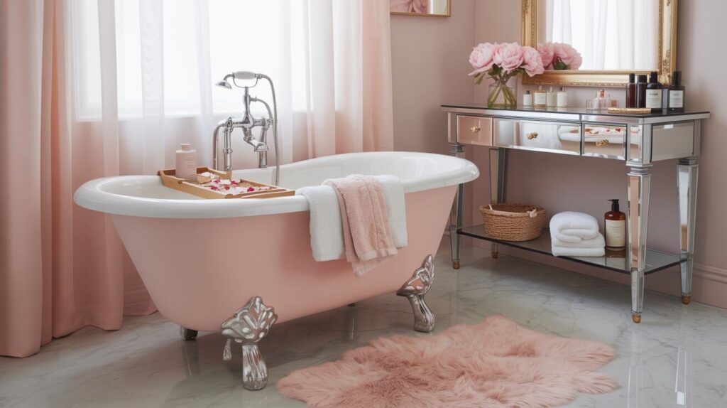 Modern Girly Bathroom Aesthetic Ideas