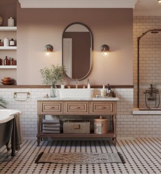 Modern Vintage Bathroom Décor Ideas