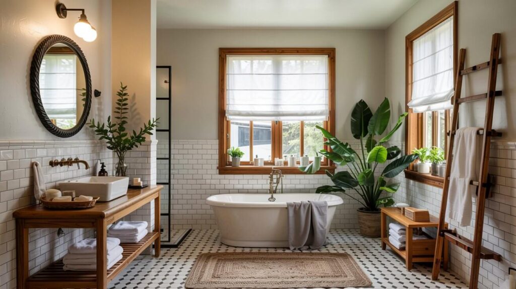 Neutral Earth Tones Bathroom Ideas