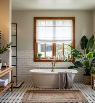 Neutral Earth Tones Bathroom Ideas