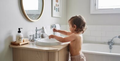 Neutral Kids Bathroom Ideas