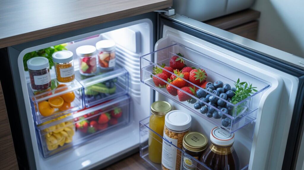 Small Fridge Organization Ideas
