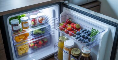 Small Fridge Organization Ideas