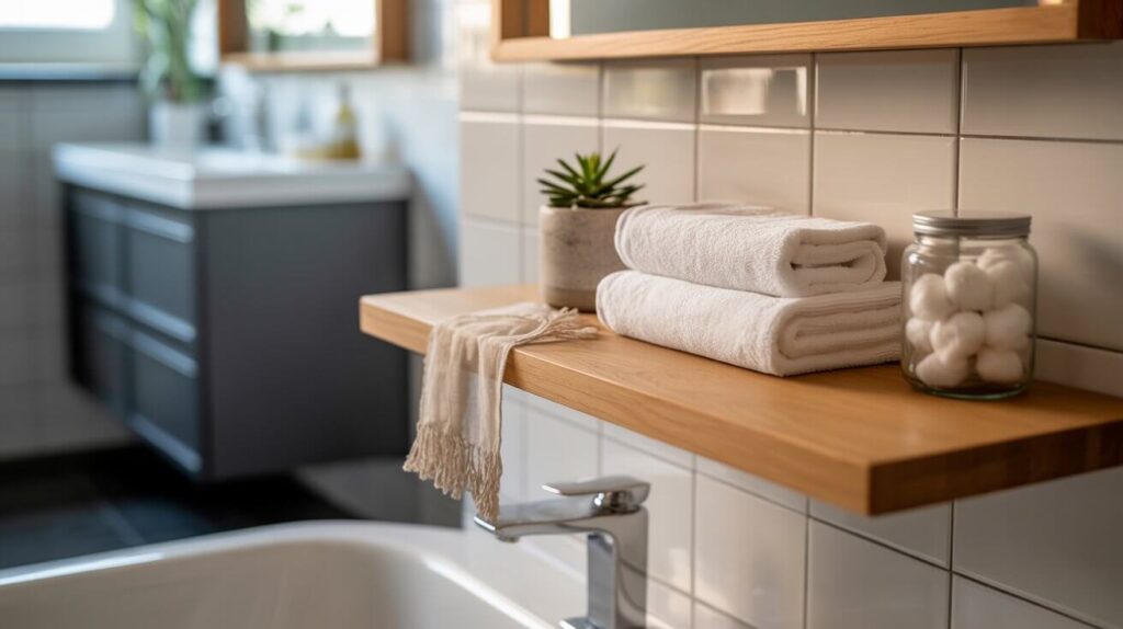 Bathroom Shelves Décor Ideas