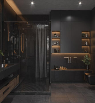 Black Bathroom Décor Ideas
