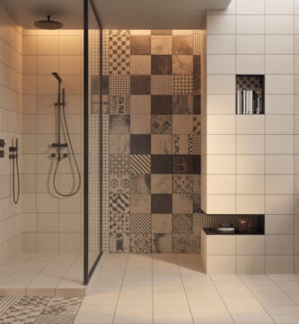 Trendy Bathroom Tile Designs