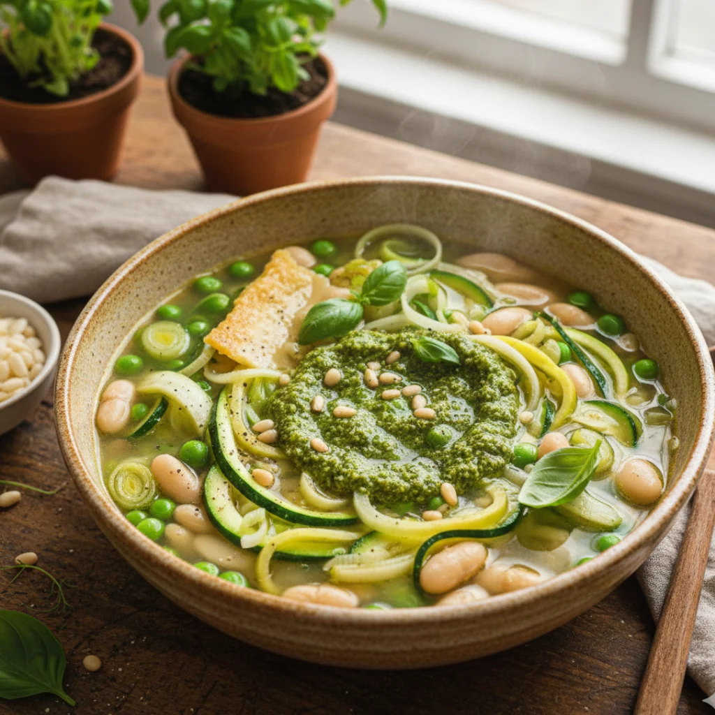 One-Pot Spring Minestrone